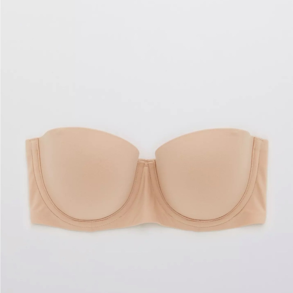NWOT Aerie lightly lines strapless bra